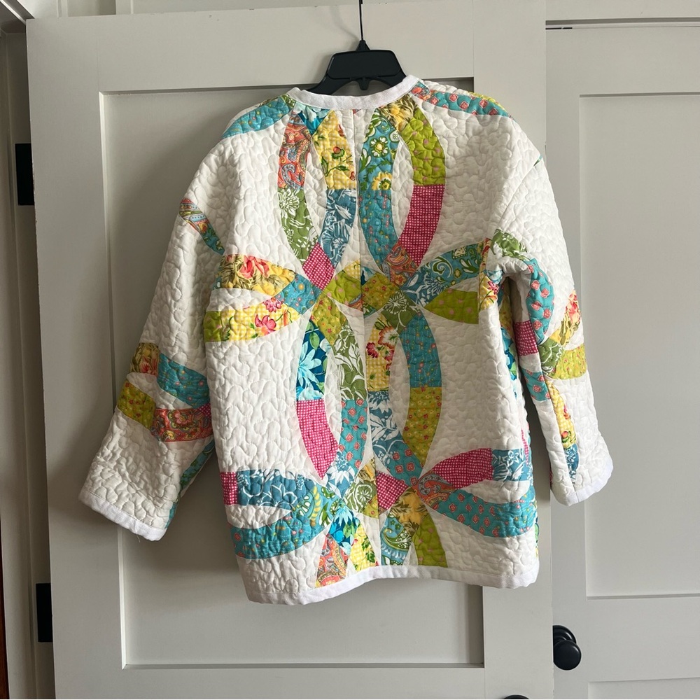 Quilted Patchwork Jacket - image 2